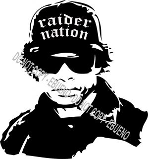 Oakland Raider Nation West Side Hip Hop Gangster Sticker Decal