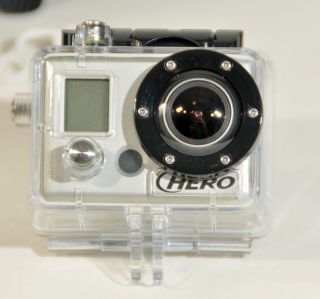 Gopro Hero HD Go Pro 1080P Camera, LCD BacPac, Mounts++
