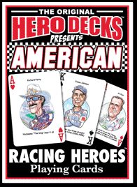  Drivers in Racing History Playing Poker Cards Fans Hero Decks