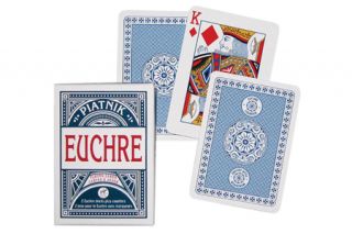 Euchre New Piatnik Euchre Playing Cards 2 Deck and Counters