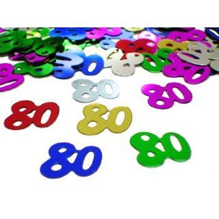 Number 80 Confetti Toys & Games