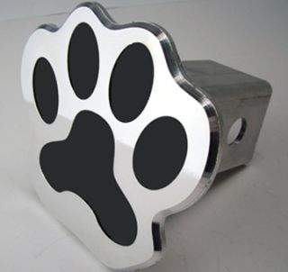 Dog Paw Cute Aluminum Hitch Cover Truck Plug Dog Lovers