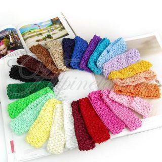Wholesale Lot of 24 Crochet Headbands Baby Girls 1 5