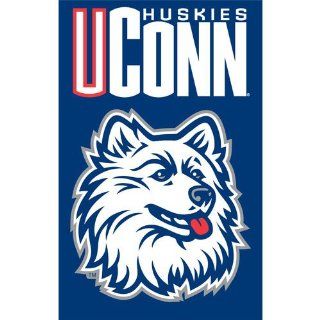 BSS   Connecticut Huskies NCAA Applique Banner Flag (44x28