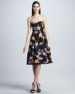 Fitted Floral Dress    Fitted Flower Dress