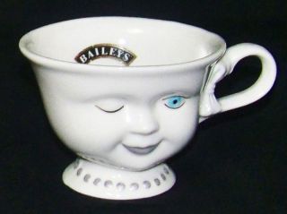Baileys Helen Hunt Signature Eye Wink Face Coffee Cup