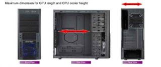 Cooler Master Elite 430   Mid Tower Computer Case with All