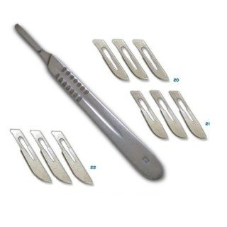 KENT 10pcs Set, Wax Carving Number 4 Scalpel Handle With 9
