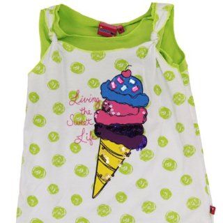  girls green ice cream light green t shirt number one girls 4t 6y 8y