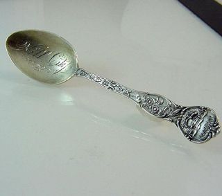 Gorgeous Antique Sterling Silver Kansas Hill City Spoon