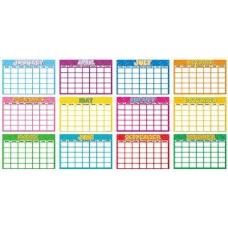 Scholastic Teachers Friend 12 Months Blank Calendar