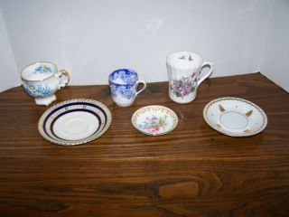 Porcelain & Fine Bone China   Made in England   Mixed Lot Cups