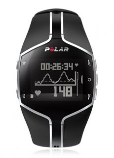 Polar FT80 Fitness Heart Rate Monitor Watch Black