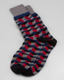 Ribbed Cotton Socks  
