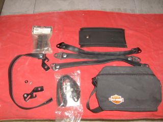 Harley Davidson Bag Seat Strap Dash Panel Peg Covers Box Lot
