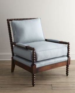 Old Hickory Tannery Ellsworth Spindle Back Chair   