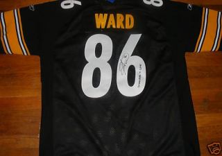 Hines Ward Autographed Authentic Jersey Steelers Inscrp