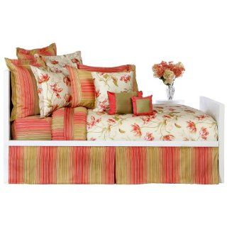 Raymond Waites Isabelle Floral 20 by 20 Inch Pillow Home