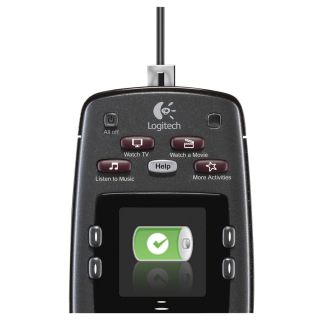 Logitech 915 000162 Harmony 700 Rechargeable Remote with Color Screen