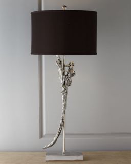 Handcrafted Silk Lamp  