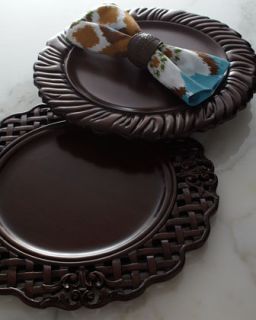 Wooden Charger Plates   