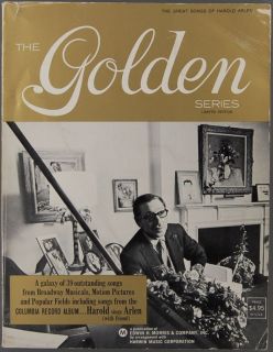 THE GREAT SONGS OF HAROLD ARLEN Music Song Book 1966 Golden Series 39
