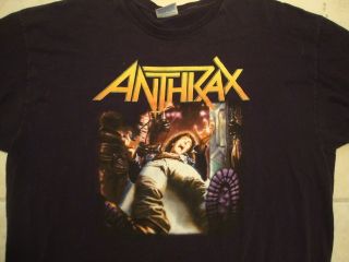 Anthrax Heavy Metal Music Concert Tour T Shirt 2XL