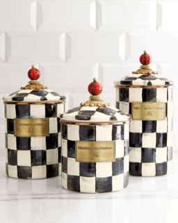 Hand Painted Canisters  