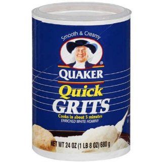 Quaker Quick Grits, 24 Ounce (Pack of 6) Grocery