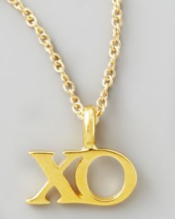 Y1EWA Dogeared Hugs and Kisses Charm Necklace