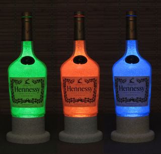 Hennessy Cognac Color Changing Bottle Lamp Bar Light Remote Control