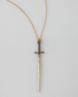  necklace brassy $ 55 00 vanessa mooney sonnet of the sword necklace
