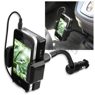 FM Transmitter Car Charger for Samsung Galaxy s 4G