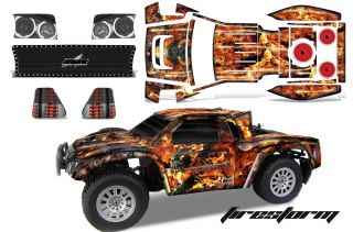  RC GRAPHIC DECAL KIT UPGRADE HOBBY TOWN HELION DOMINUS BODY FIRESTORM