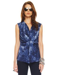 MICHAEL Michael Kors Gathered Top   