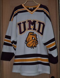 UMD Minnesota Duluth Bulldogs Hockey Jersey Size XXL