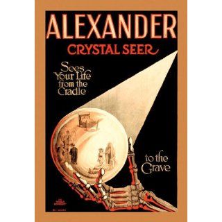 Alexander   The Crystal Seer 28x42 Giclee on Canvas Home