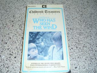 Who Has Seen The Wind VHS Jose Ferrer Helen Shaver 1977