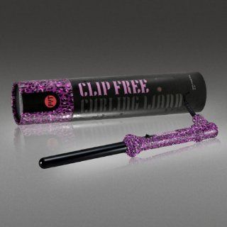 PYT 19mm Curling Iron in Purple Cheetah Beauty