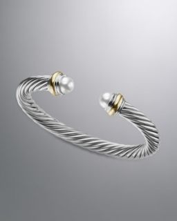 J2389 David Yurman 7mm Pearl Cable Classics Bracelet