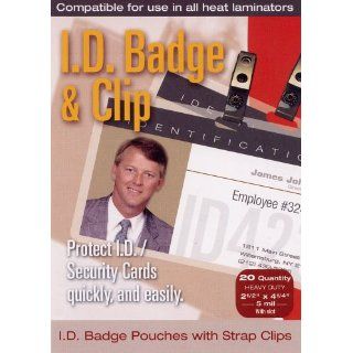 Banner American 11205 ID Badge Laminating Pouches and