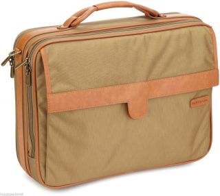 Hartmann Luggage Packcloth Overnighter Briefcase Briefbag Khaki 1982