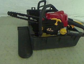 Homelite 18 in 42 CC Gas Chainsaw