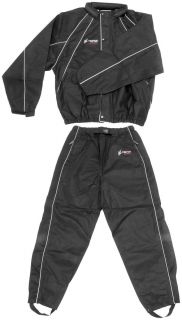Frogg Toggs Hogg Togg Motorcycle Harley Rain Suit Black Size Large BMW