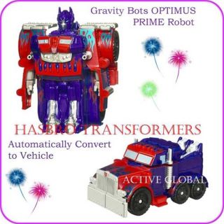 Hasbro Transformers Optimus Prime Robot Truck Movie 2 Red Blue Action