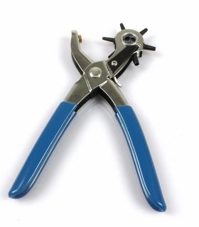 Leather Hole Punch Hand Pliers Belt Holes Punches Plastic Rubber