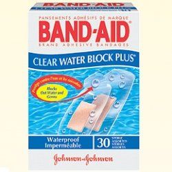 Johnson Johnson / Band Aid Brand Clear Water Block, 30