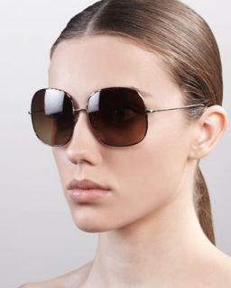 Oliver Peoples Rayford Aviator Sunglasses   