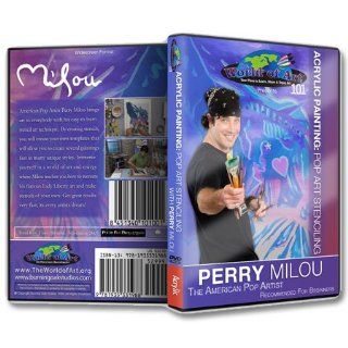 Perry Milou   Video Art Lessons Acrylic Painting Pop Art