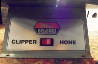  Belsaw Clipper Hone 354 Flat Lap Machine Sharpening Grinding Polishing